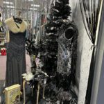 Leeds Road charity shop 1920s window displays