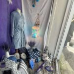 Leeds Road charity shop slumber window display