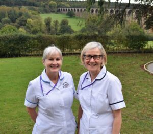 Aprille and Jane Lymphoedema nurses